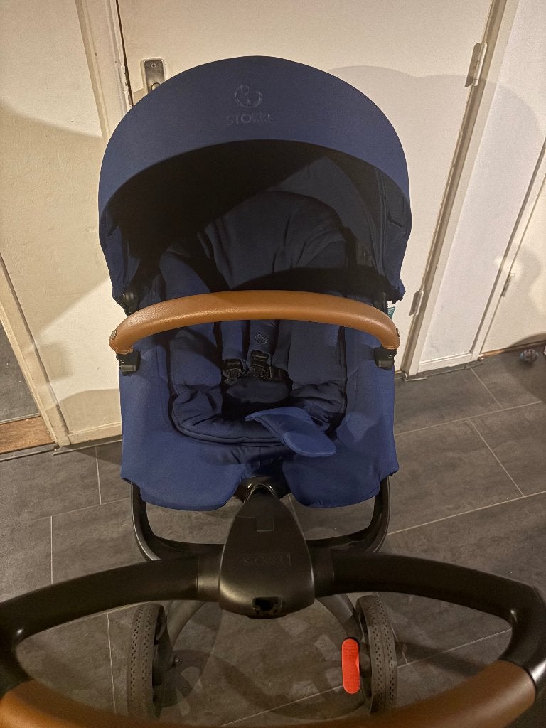 Stokke xplory  X kinderwagen  blauw nieuw met kaartjes, Kinderen en Baby's, Ophalen of Verzenden, Nieuw, Kinderwagen, Overige merken