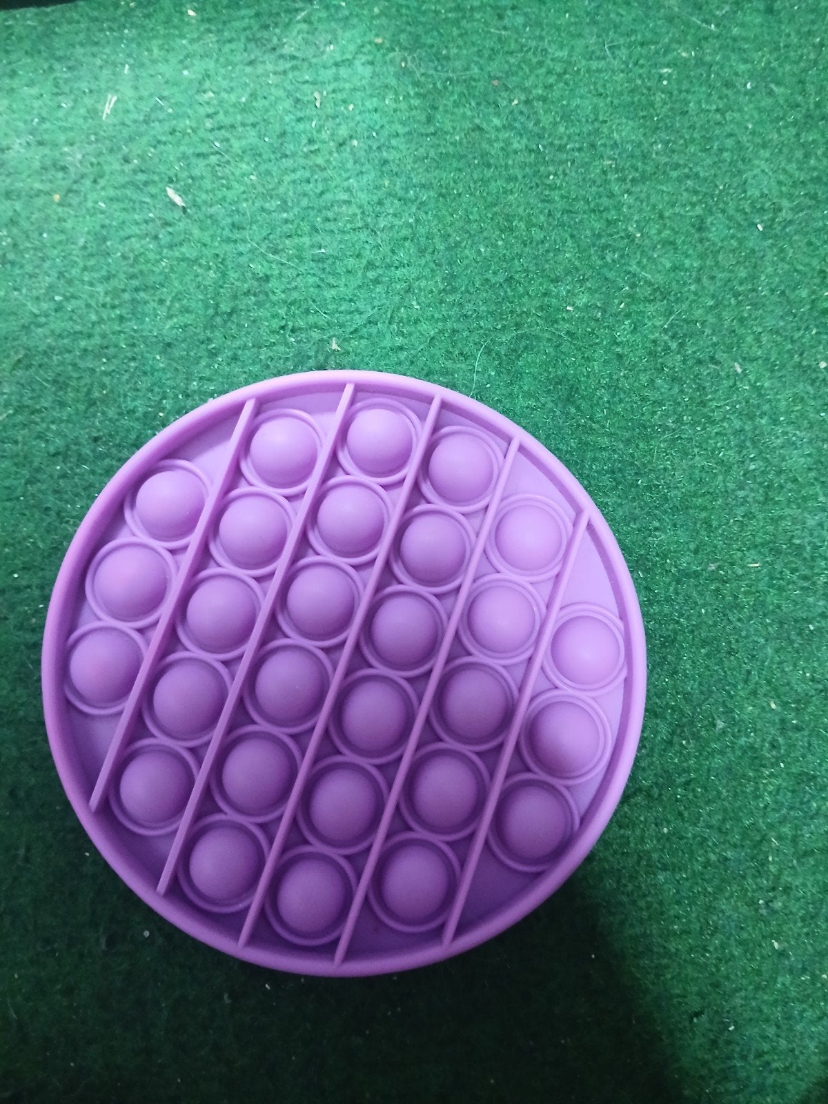 Paarse Pop It Fidget Toy - Stressvermindering Speelgoed, Ophalen, Zo goed als nieuw, Jongen of Meisje