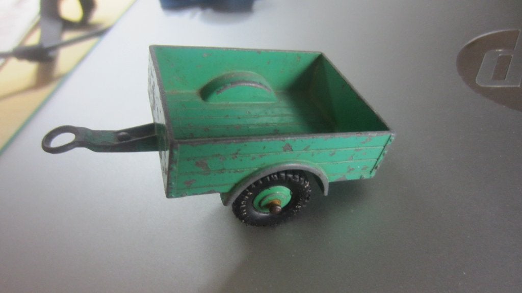 Aanhangers, 2 x(Dinky Toy + Britains), Ophalen of Verzenden, Gebruikt, Tractor of Landbouw, Dinky Toys
