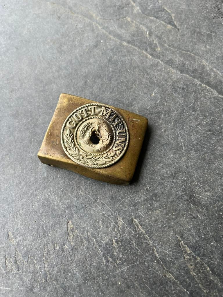 Wo1 battle damaged koppelslot, Ophalen of Verzenden, Landmacht, Duitsland
