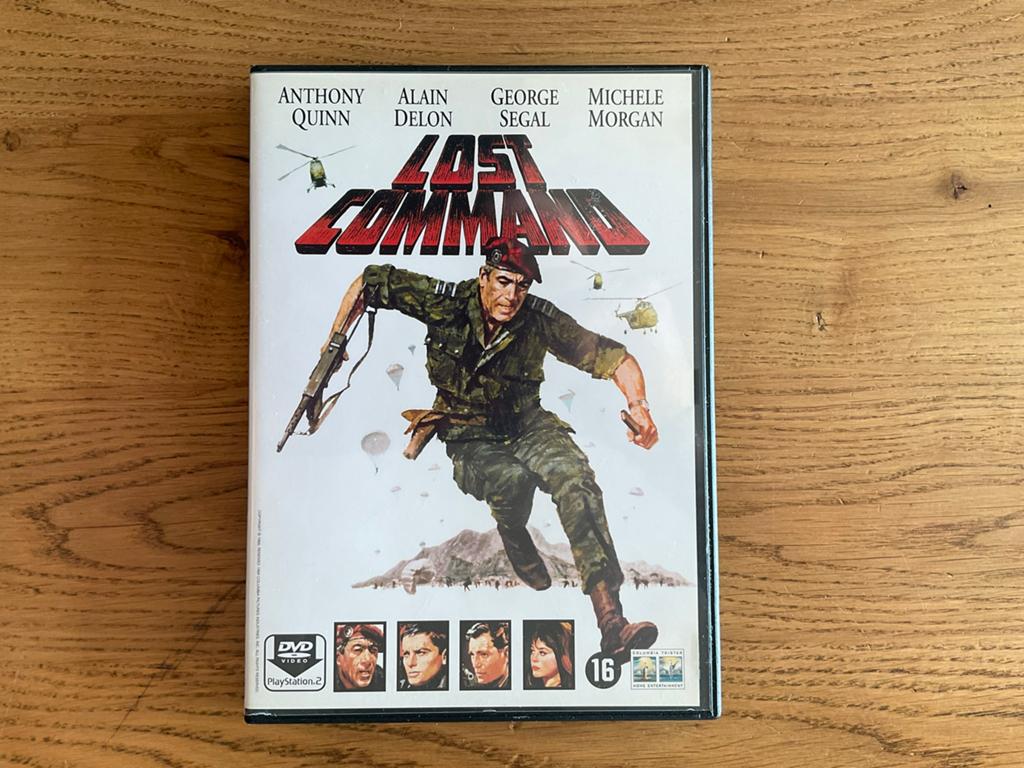 8). Lost Command, Alain Delon, Anthony Quinn, George Segal., Ophalen of Verzenden, Zo goed als nieuw