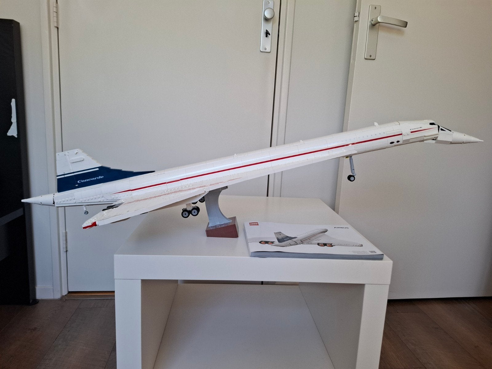 LEGO Icons Concorde (10318) - Nieuwstaat met boekje, Ophalen, Zo goed als nieuw, Overige merken
