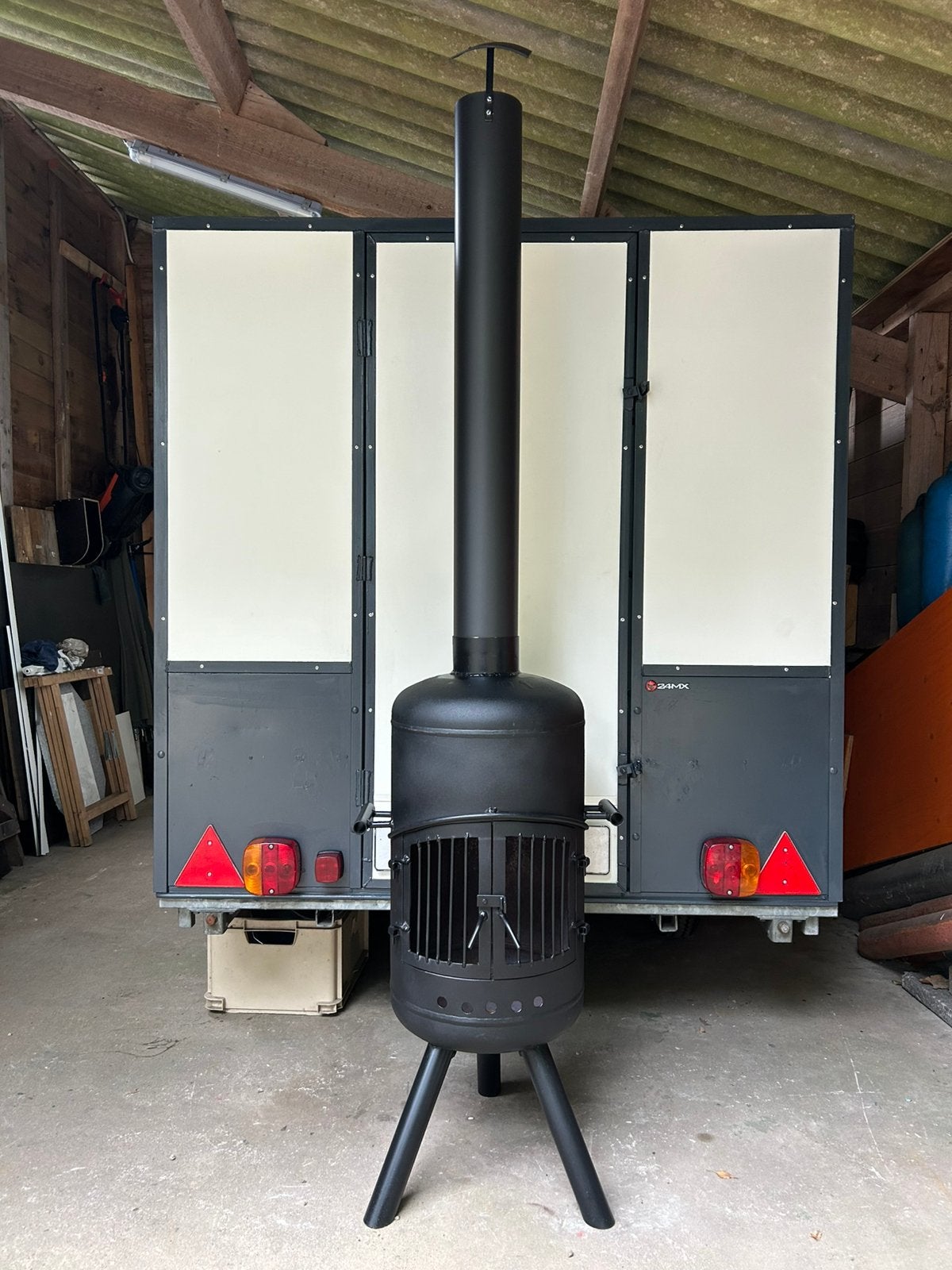 Te koop tuinkachel veranda overkapping houtkachel vuurkorf, Ophalen, Amer 2 7333lp apeldoorn, Nieuw, Hademohaarden@ outlook.com