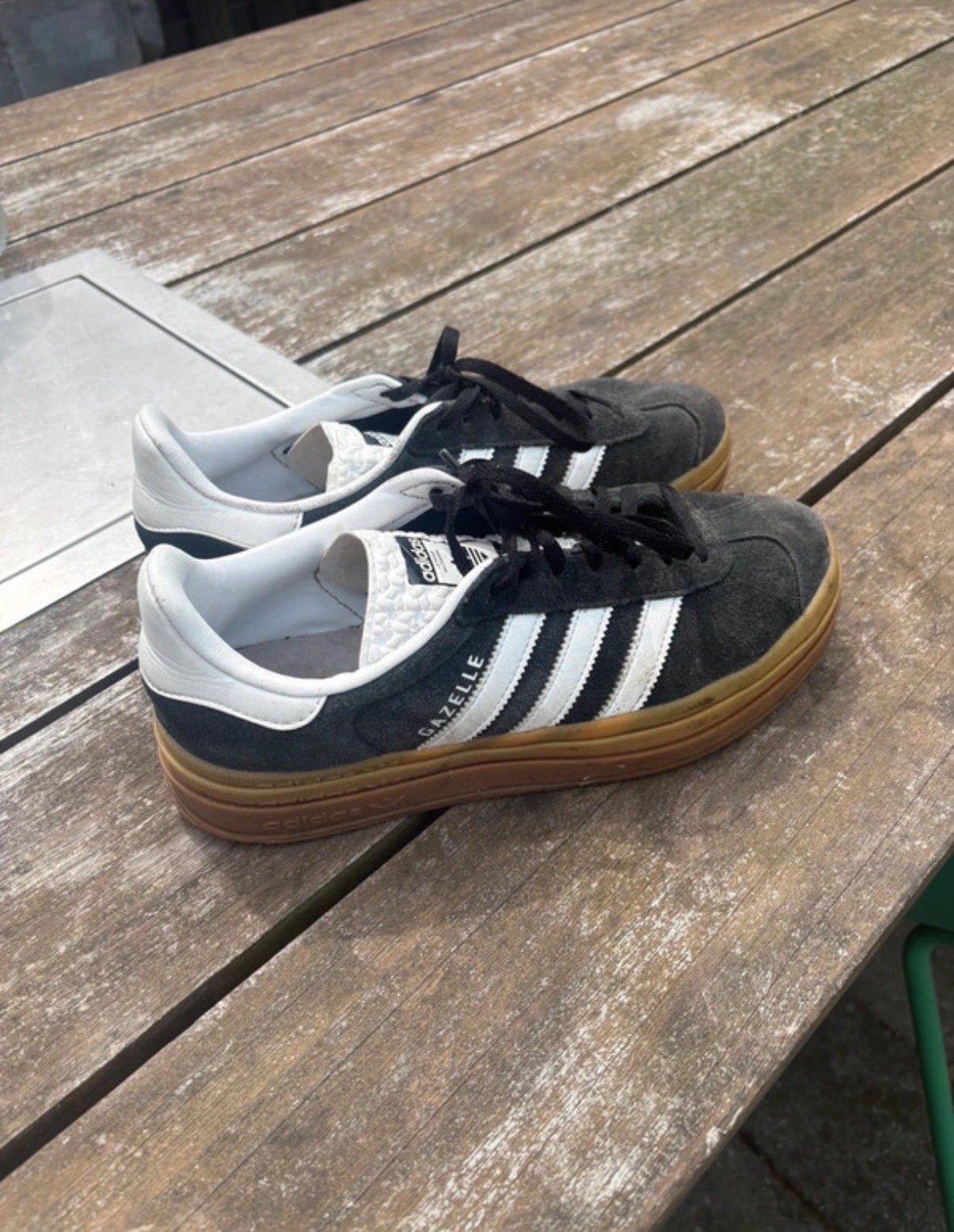 Adidas Gazelle sneakers maat 40, Ophalen of Verzenden, Gedragen, Zwart, Sneakers of Gympen