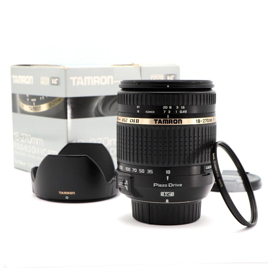 Tamron AF 18-270mm f/3.5-6.3 XR Di II VC PZD voor Nikon, Macrofunctie, Telelens, Ophalen of Verzenden, 270 mm