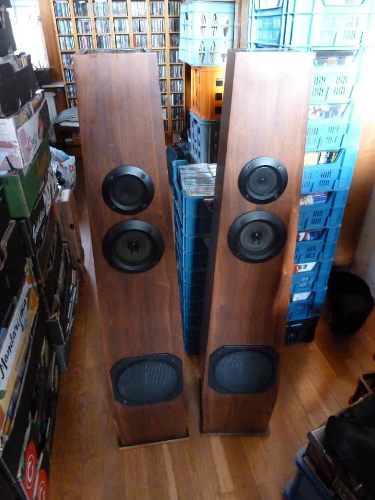 Hepta concorde luidsprekers acoustic analysing 122 cm, Ophalen, 120 watt of meer, Front, Rear of Stereo speakers, Overige merken