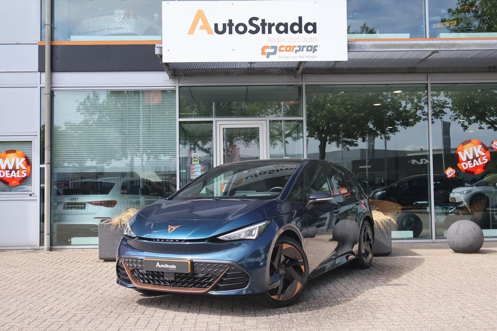 Cupra Born 62 kWh Copper Edition One 204pk | SoH 93% | Virtu, Auto's, Cupra, Gebruikt, 95 pk, Met garantie (alle), Blauw