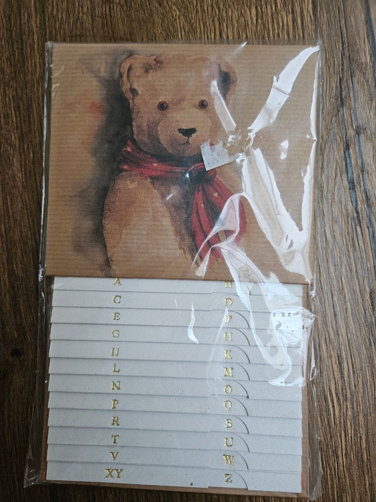 Adresklapper met beertje, Ophalen of Verzenden, Nieuw
