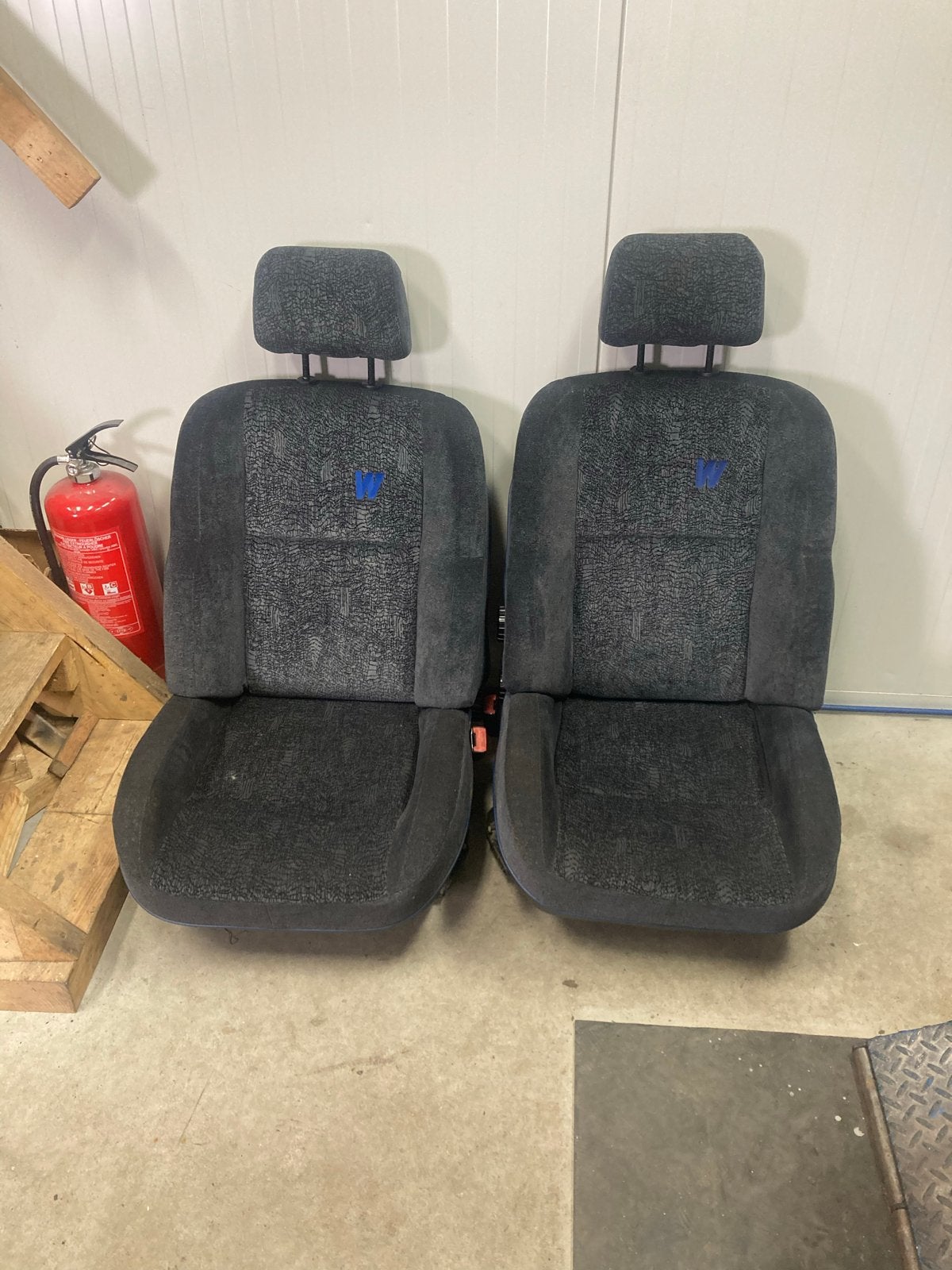 Clio Williams voorstoelen en achterbank - Nette originele st, Auto-onderdelen, Interieur en Bekleding, Ophalen, Gebruikt, Renault