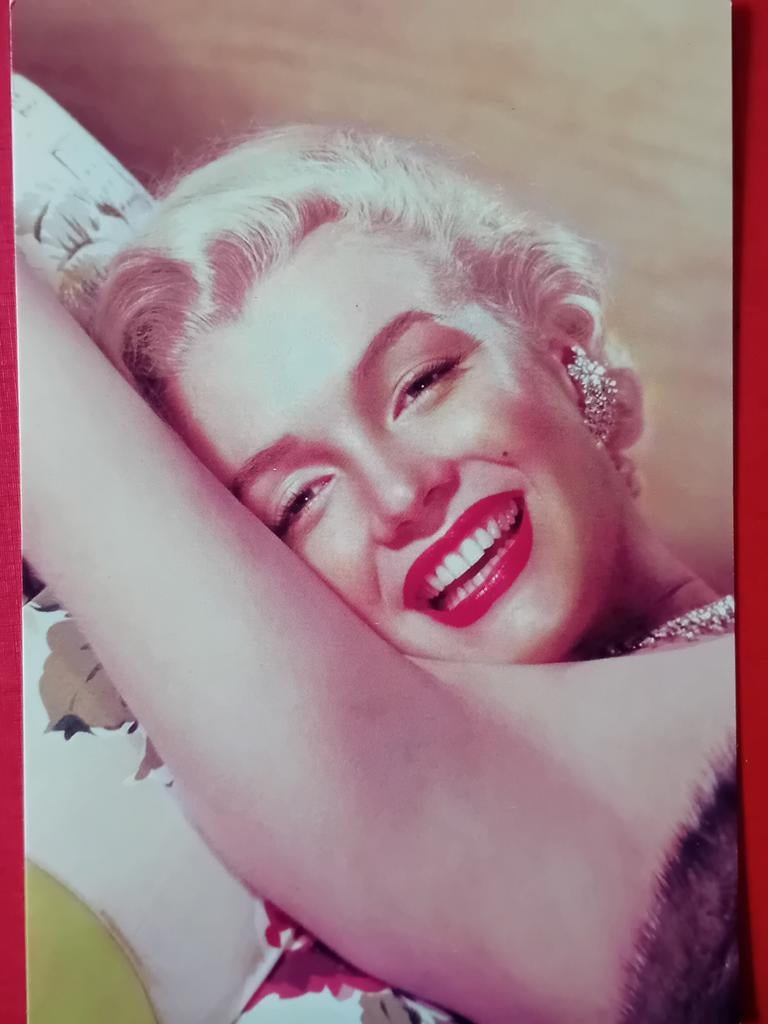 Ansichtkaart Marilyn Monroe, Ophalen of Verzenden, Foto of Kaart