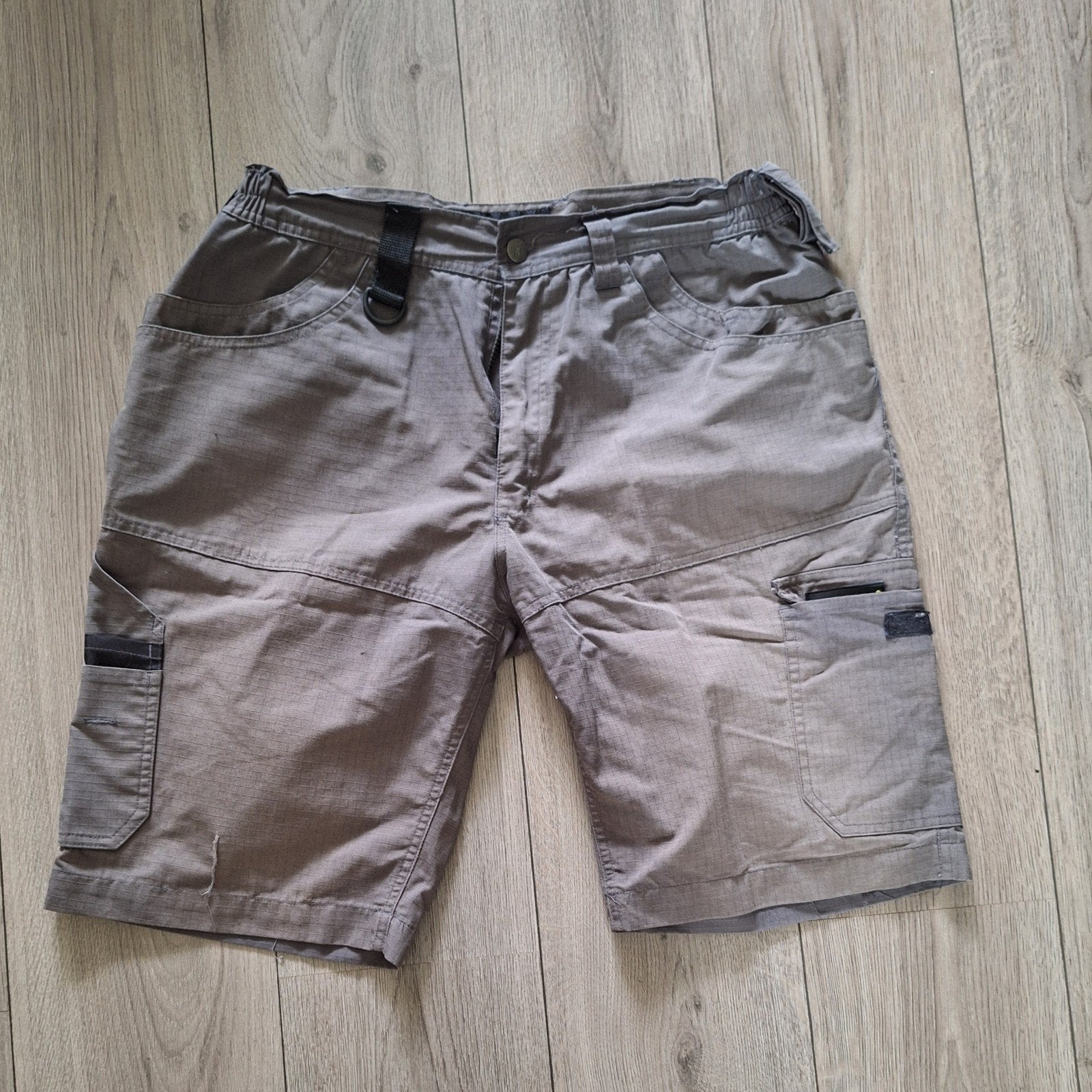 Størvik werkshort XL grijs/bruin – stevige werkbroek, Heren, Storvik, Ophalen of Verzenden, Zo goed als nieuw
