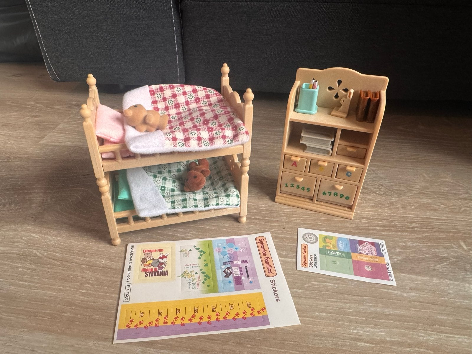 Sylvanian Families Kinderslaapkamermeubels, Ophalen of Verzenden, Zo goed als nieuw, Jongen of Meisje