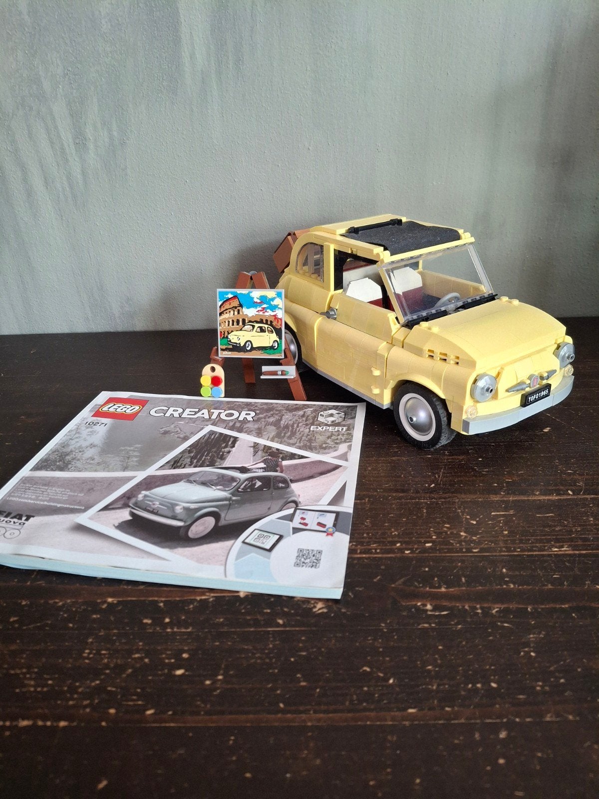 LEGO 10271 Fiat 500, Ophalen of Verzenden, Zo goed als nieuw