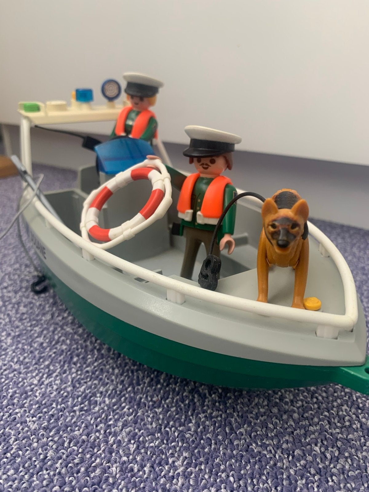 Heel veel Playmobil sets: Douane Boot met Figuren en Hond, Kinderen en Baby's, Speelgoed | Playmobil, Ophalen, Zo goed als nieuw