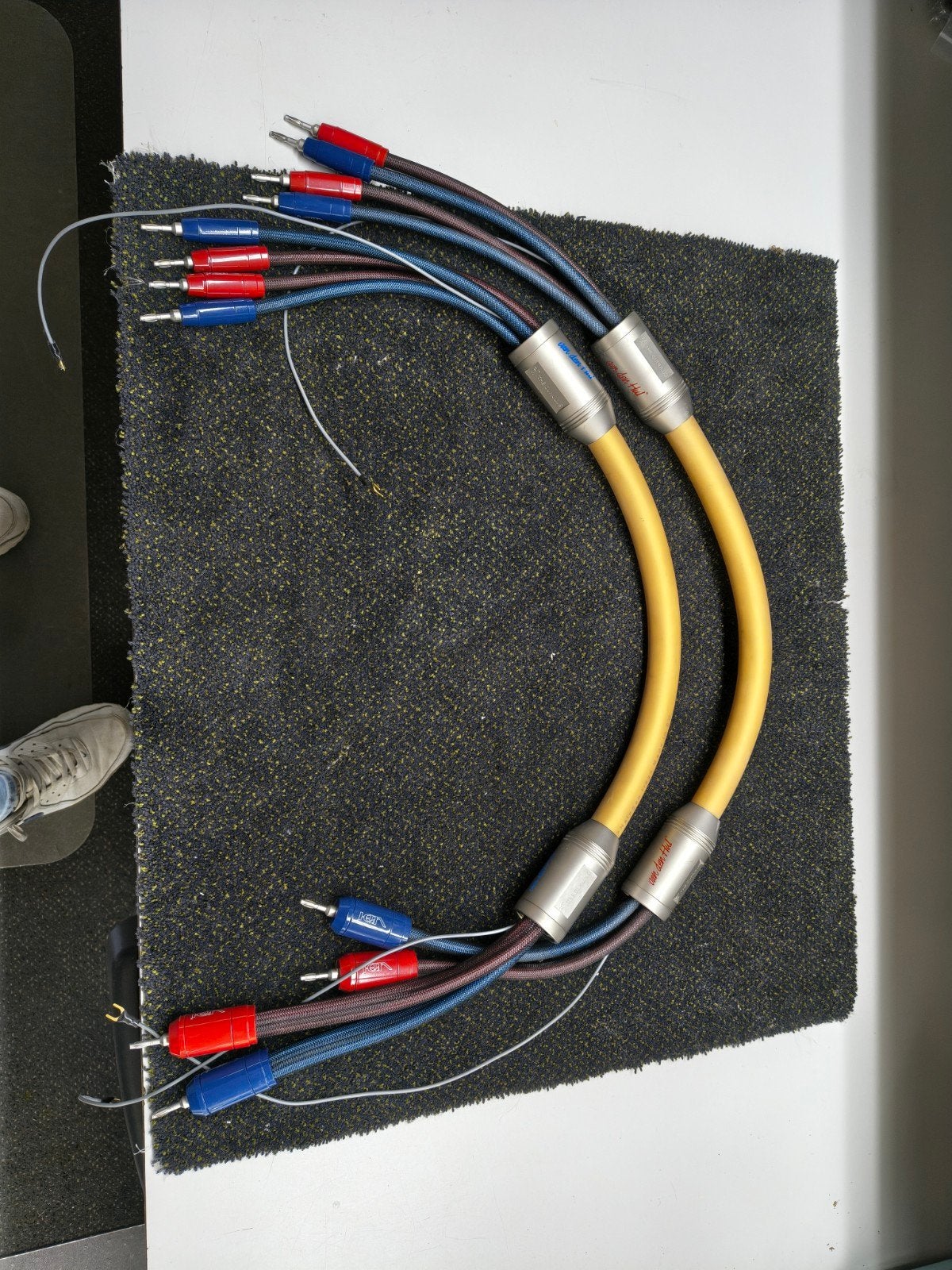 VDH The Cumulus 3T Bi-Wire 1,0m stereo set, Ophalen, Zo goed als nieuw, Minder dan 2 meter, Luidsprekerkabel