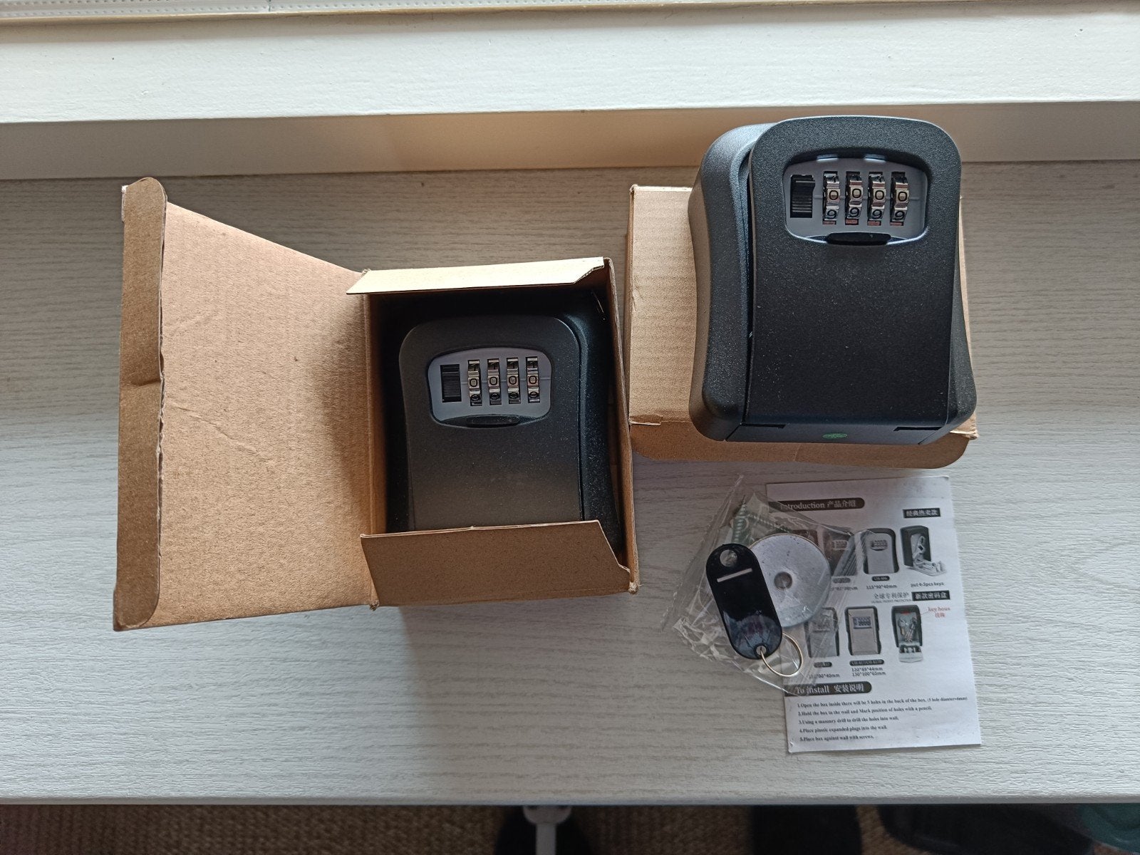 Sleutelkluisjes  2x, Huis en Inrichting, Ophalen of Verzenden, Nieuw