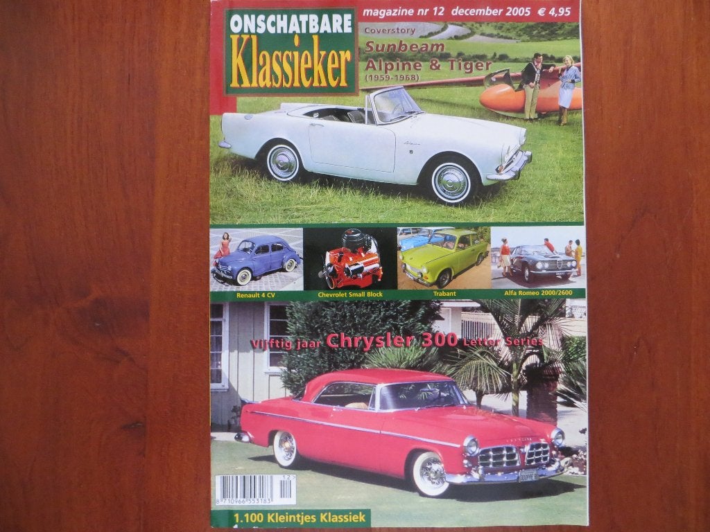 Onschatbare Klassieker 12 2005 Sunbeam Alpine en Tiger, Boeken, Ophalen of Verzenden, Nieuw, Alfa Romeo