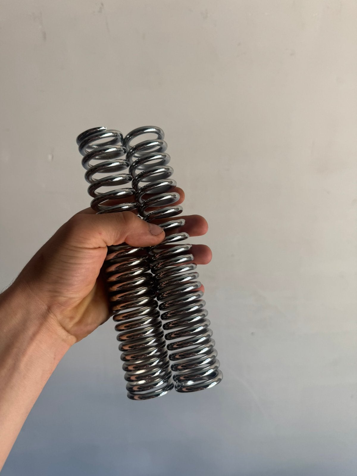 Verchroomde veren honda ss50, Fietsen en Brommers, Brommeronderdelen | Oldtimers, Ophalen, Zo goed als nieuw, Overige merken