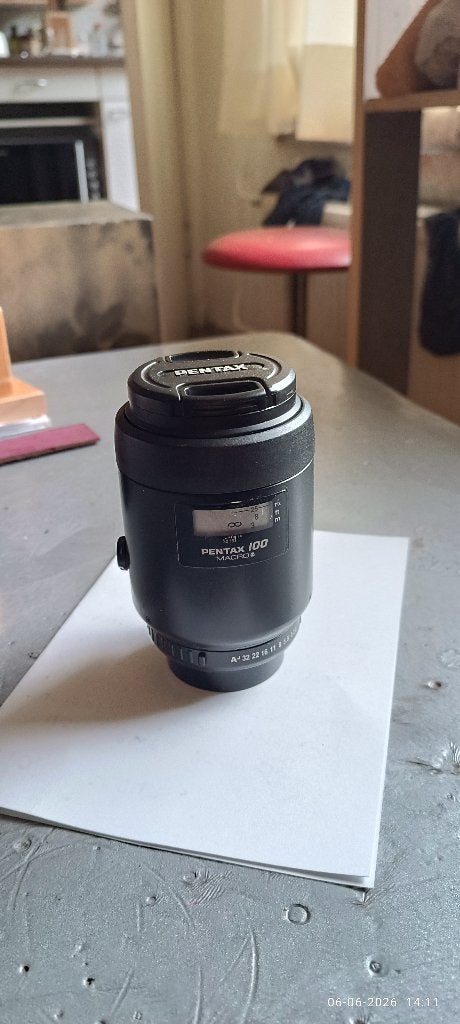 Pentax FA 100mm   f2.8 Macro lens, Ophalen of Verzenden, Gebruikt, Macrolens
