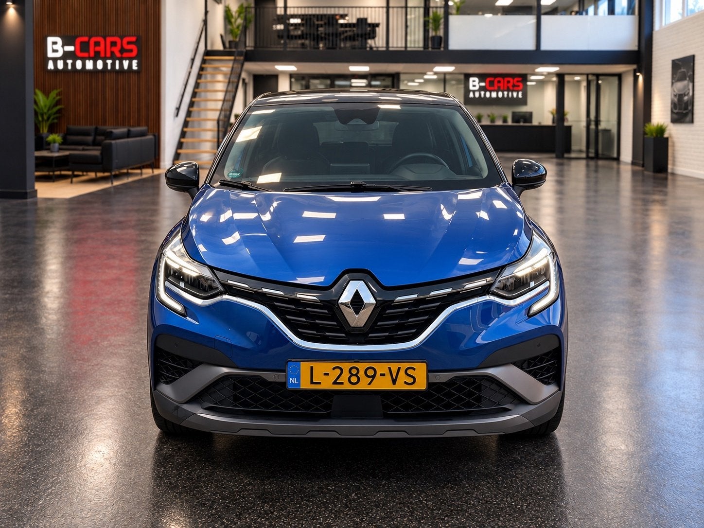Renault Captur 1.6 E-Tech Hybrid 145 R.S. Line, Auto's, 94 pk, Gebruikt, 715 kg, Blauw