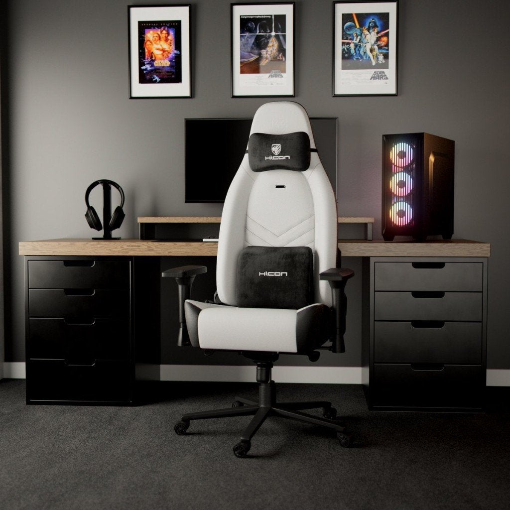 Nieuwe Premium Gamestoel - 4D Armleuningen-Ergonomische -Wit, Huis en Inrichting, Bureaustoelen, Ophalen, Gaming bureaustoel, Wit