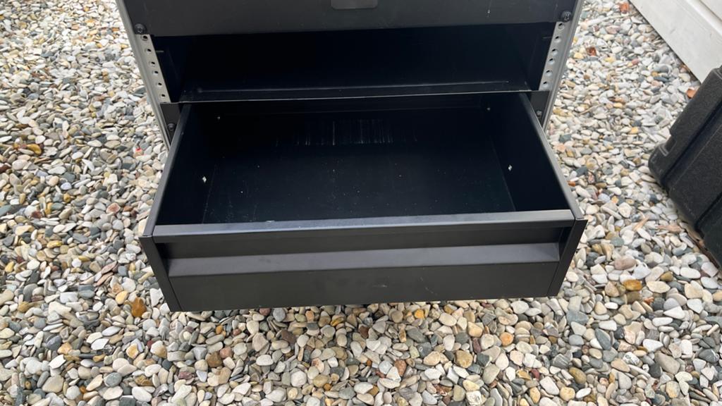 Zwarte lade voor flightcase 19inch 3HE, Ophalen, Zo goed als nieuw, Overige instrumenten, Flightcase