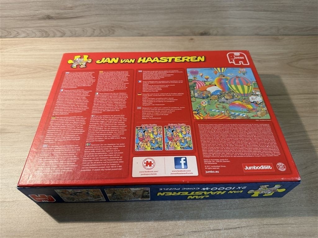 Jan van Haasteren - rembrand studio - gallery - 2in1 - s6304, Hobby en Vrije tijd, Denksport en Puzzels, Verzenden, 500 t/m 1500 stukjes