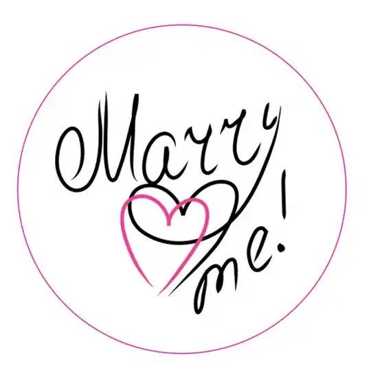 Will You marry me houten ringendoosje, Valentijn of Romantisch, Nieuw, Ophalen of Verzenden, Info@sweet-one.nl
