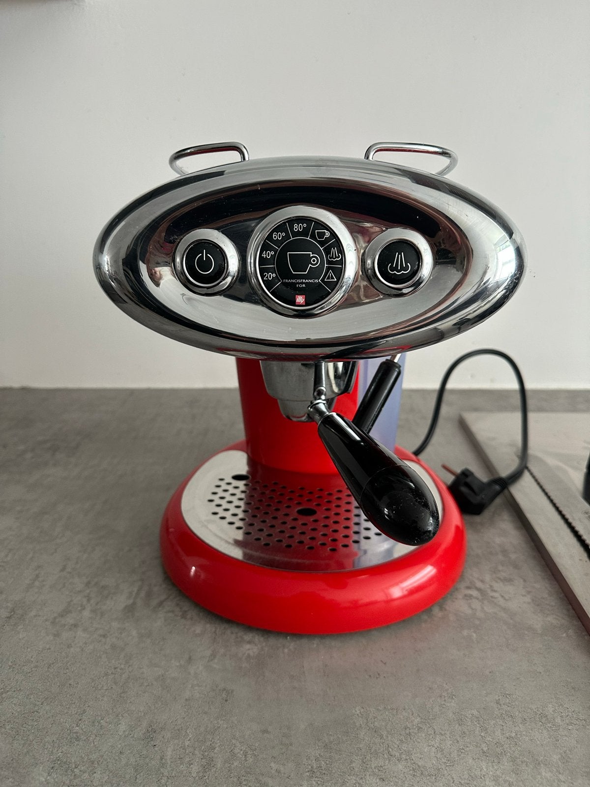 Illy X7.1 Iperespresso Espressomachine - Retro Design, Ophalen, Gebruikt, Espresso apparaat, 1 kopje