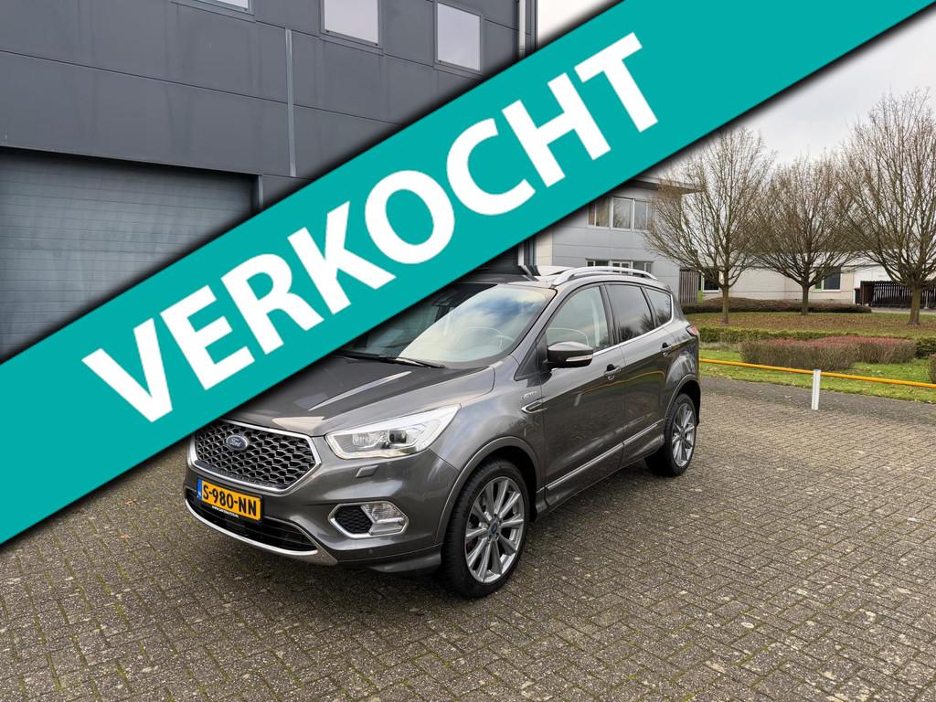 Ford Kuga 1.5 EcoBoost Vignale Automaat 2018 schuifdak, Automaat, 4 cilinders, Bedrijf, Vierwielaandrijving