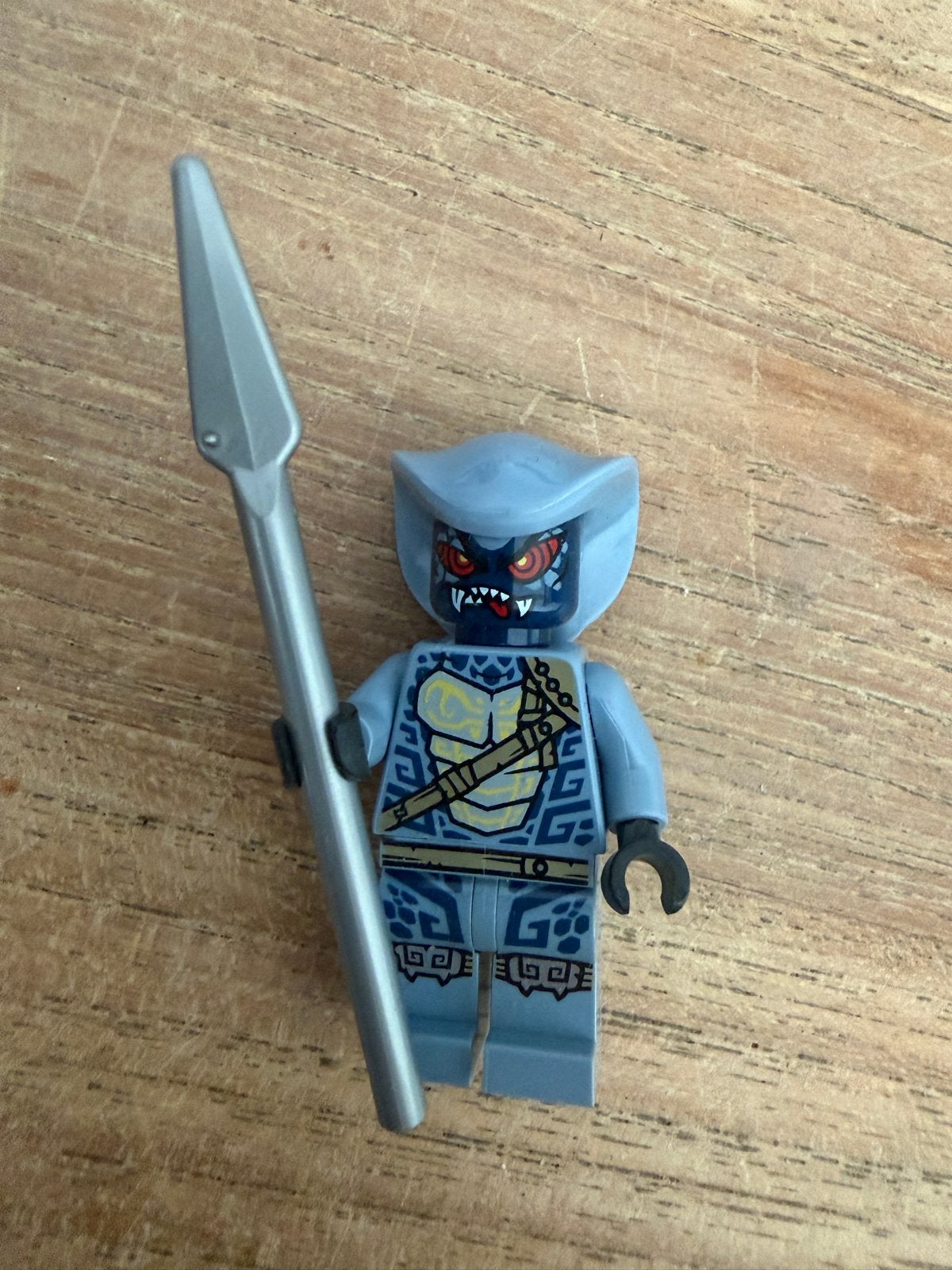 LEGO Ninjago Legacy Rattla Serpentine Warrior njo0649 comple, Gebruikt, Lego, Ophalen of Verzenden, Minifiguur
