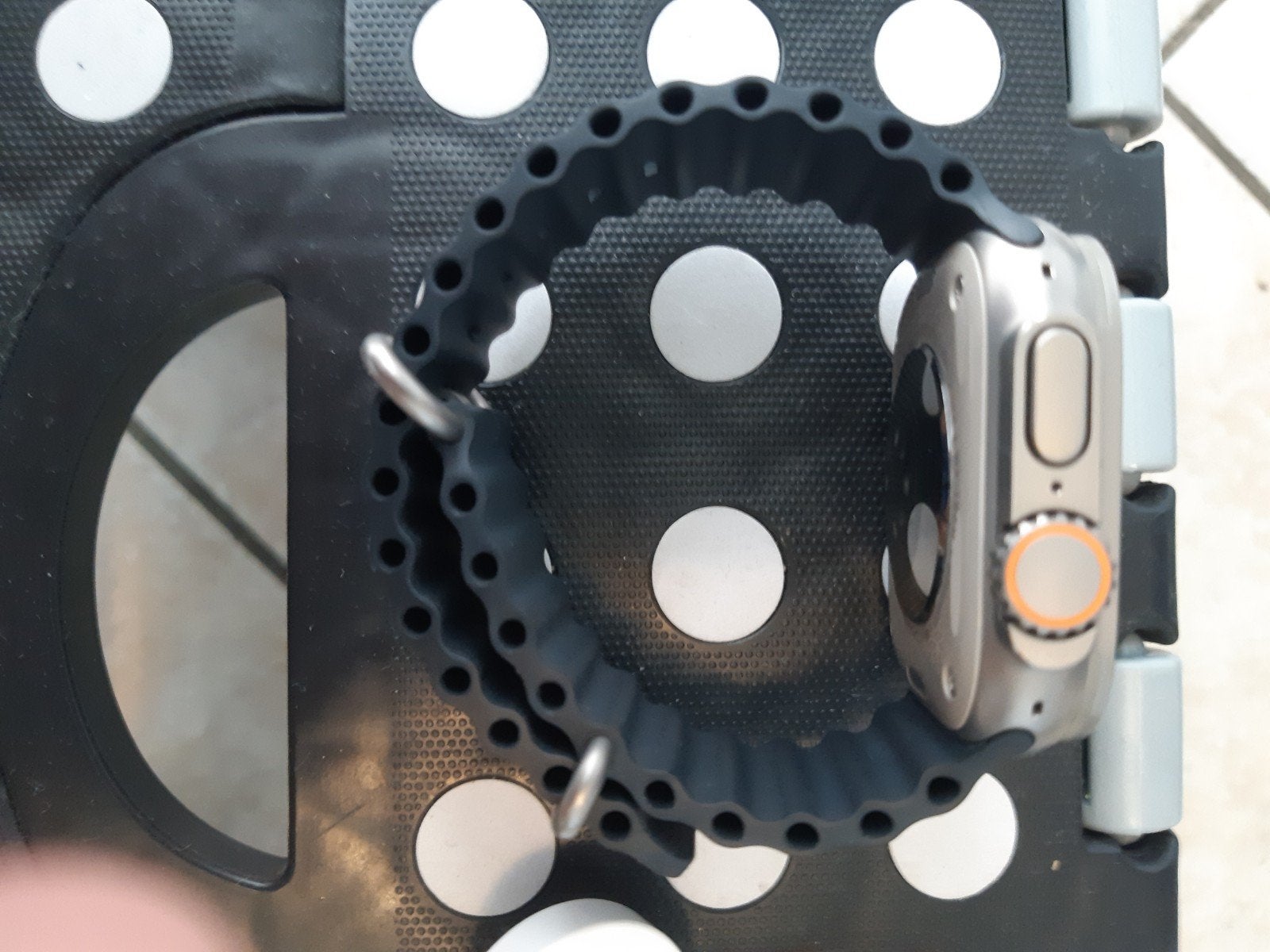 Apple watch ultra titanium 49mm lte ceramic als nieuw, Sieraden, Tassen en Uiterlijk, Smartwatches, Ophalen, Zo goed als nieuw