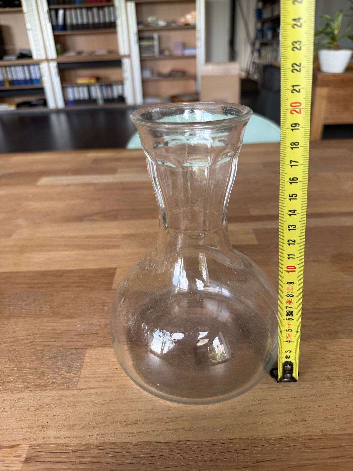 Glazen karaf/fles met uniek design, Ophalen of Verzenden