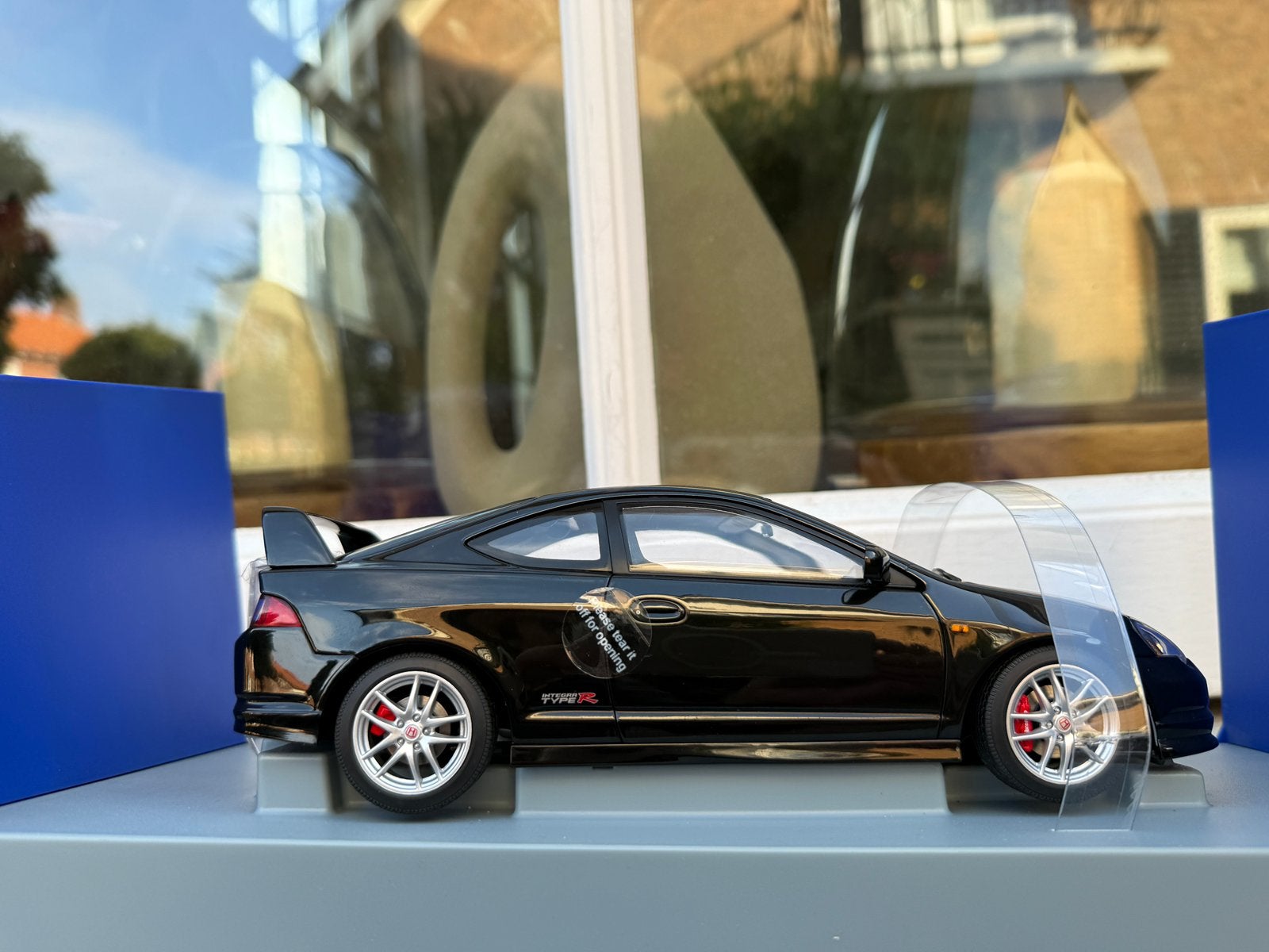 1:18 Honda Integra Type R Black RHD Autoart 73242, Auto, Autoart, Ophalen of Verzenden, Zo goed als nieuw