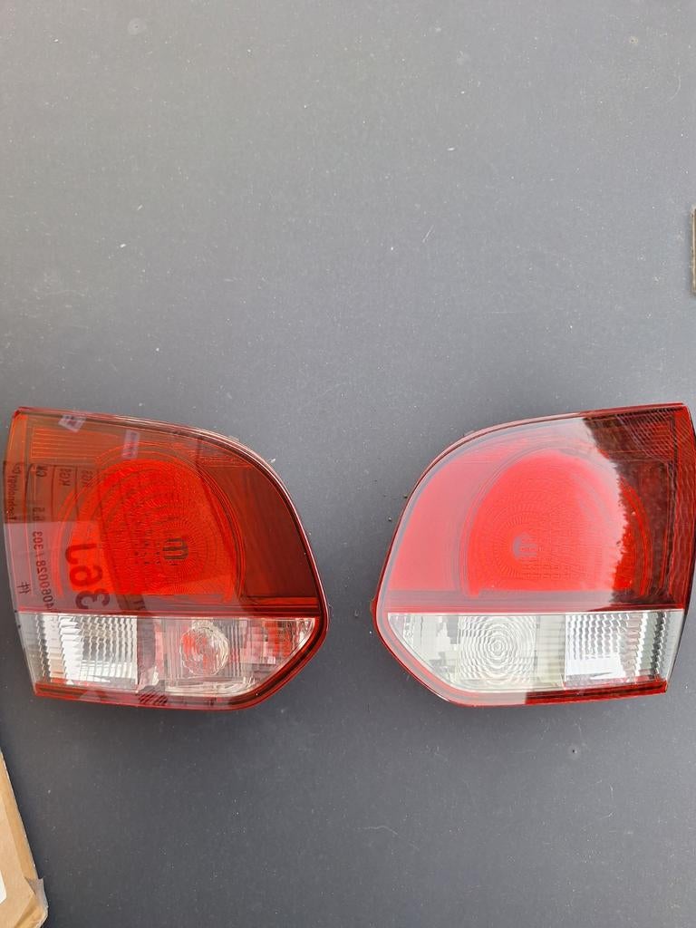VW Golf 6 Achterlicht Binnenste gedeelte Links & Rechts, Auto-onderdelen, Ophalen of Verzenden, Gebruikt, Volkswagen