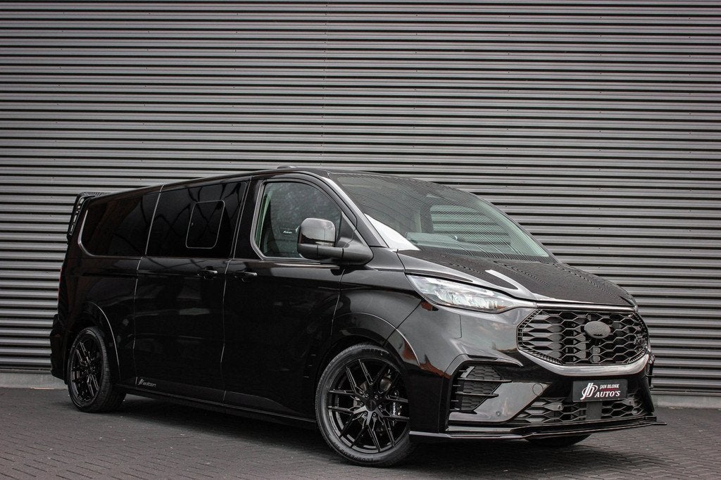 Ford TRANSIT CUSTOM 320 2.0 TDCI L2H1 MS-RT DC AWD DUBBEL CA, Automatische klimaatregeling, 4 cilinders, Zwart, Bedrijf
