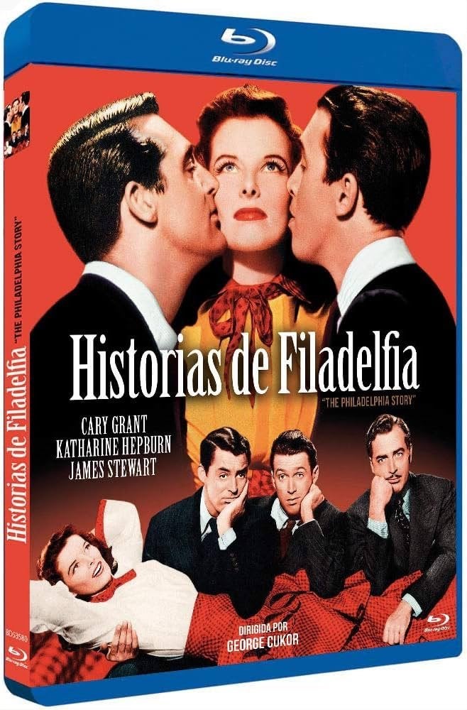 Blu-ray The Philadelphia Story (met Katherine Hepburn), Cd's en Dvd's, Blu-ray, Film, Ophalen of Verzenden, Blu-ray, Duits
