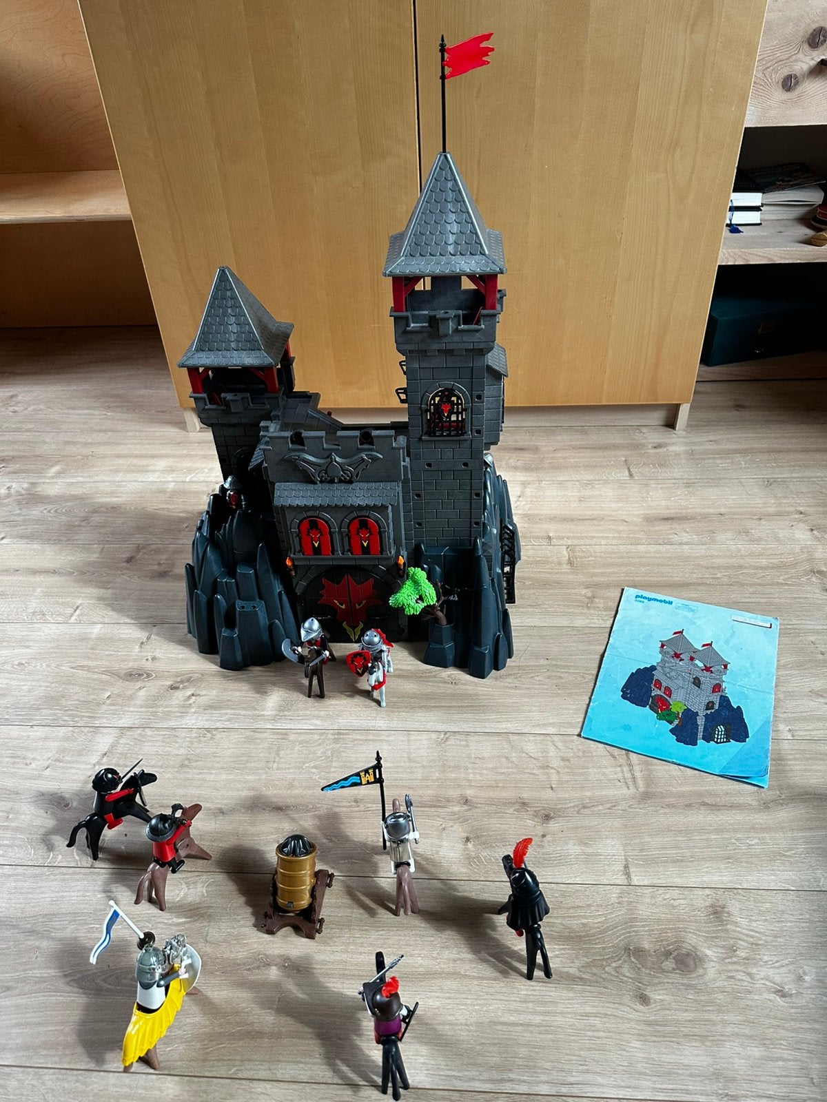 Playmobil Kasteel met ridders, Ophalen of Verzenden, Gebruikt
