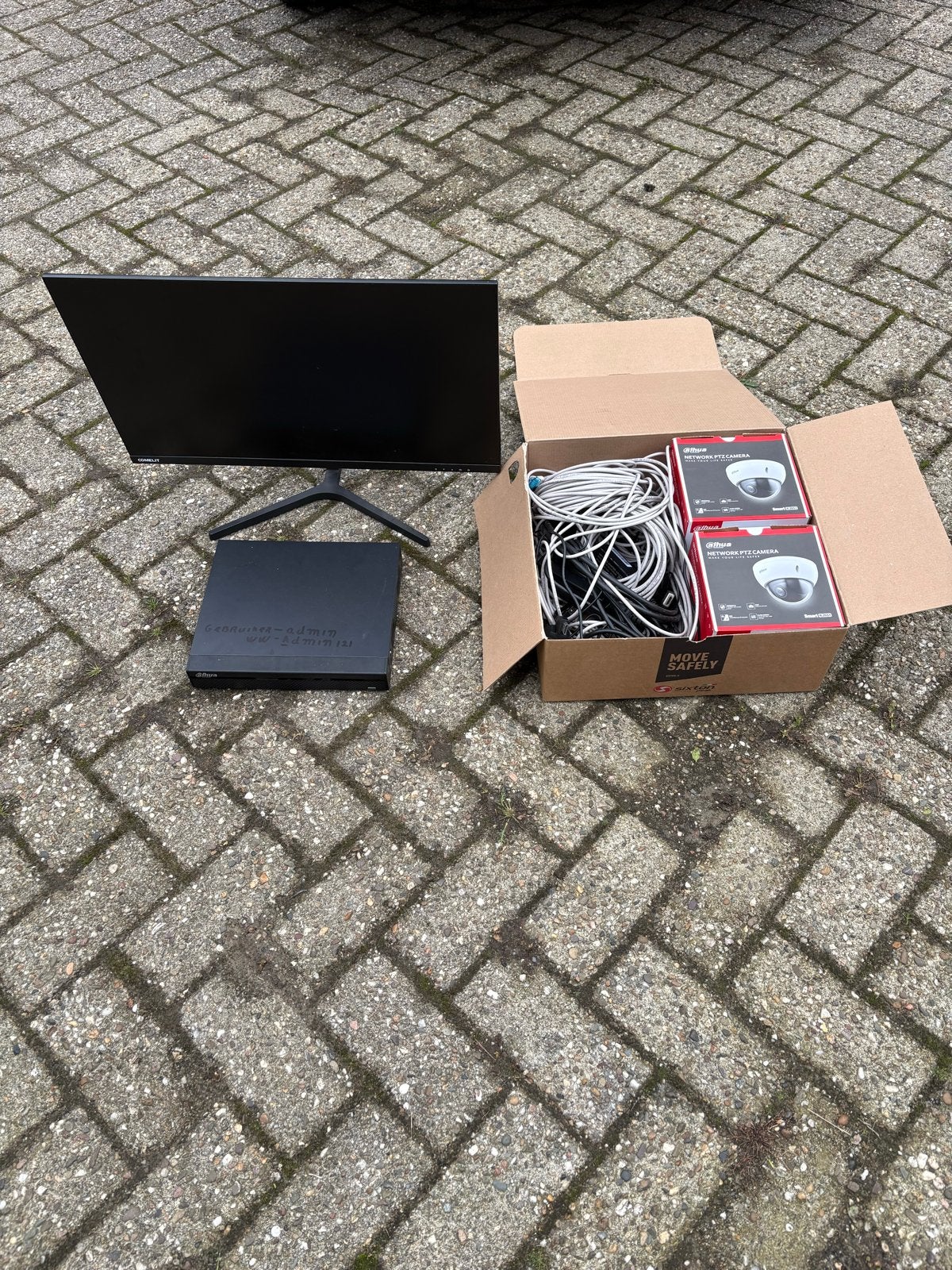 Dahua Cameraset - Zo goed als nieuw, ., Ophalen of Verzenden, Zo goed als nieuw, .