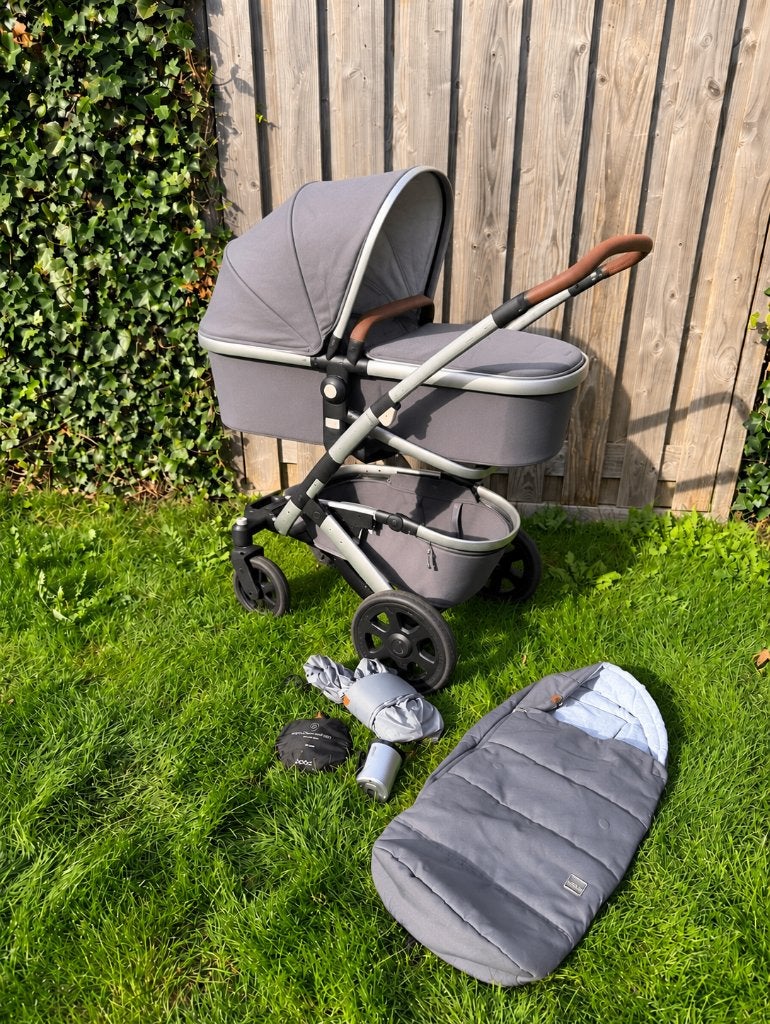 Complete Joolz Geo kinderwagen + accessoires in goede staat!, Gebruikt, Combiwagen, Met reiswieg, Ophalen