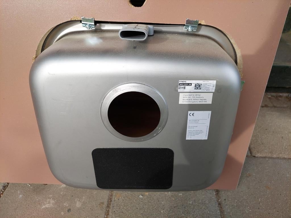 Ikea Werkblad met Wasbak, Ophalen, Gebruikt, 150 tot 200 cm, Minder dan 100 cm