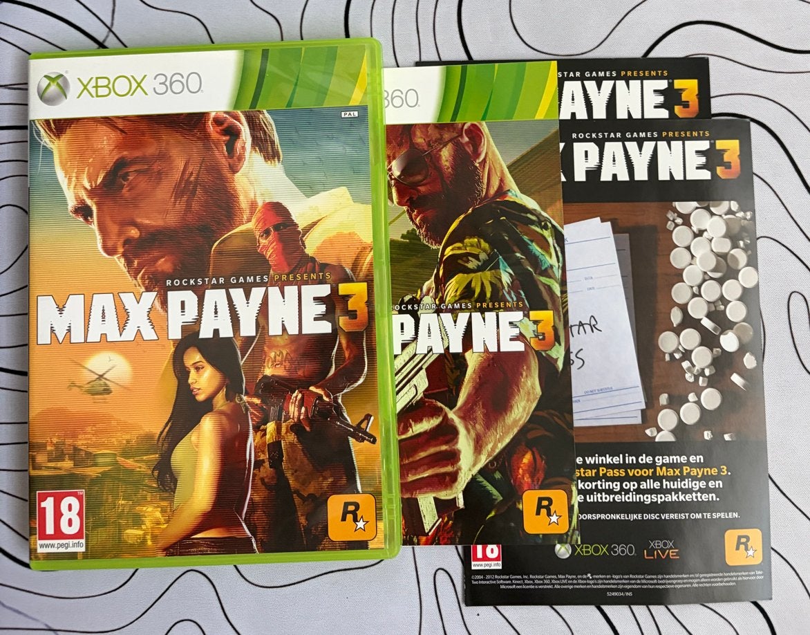 Max Payne 3 - Xbox 360, Online, Vanaf 18 jaar, Shooter, 1 speler