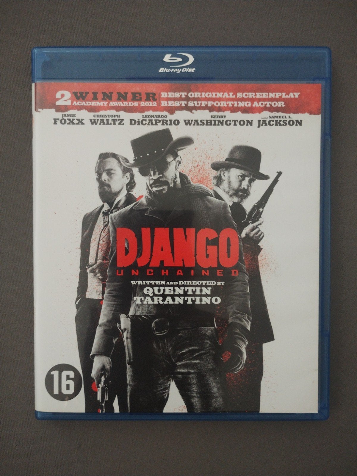 Django Unchained * blu-ray, Cd's en Dvd's, Blu-ray, Zo goed als nieuw, Actie, Blu-ray, Film, Vanaf 16 jaar, Engels, Frans, Nederlands