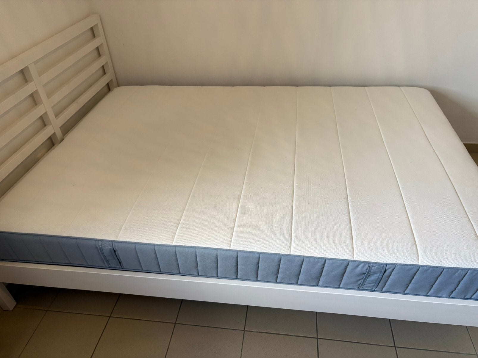 IKEA VESTERÖY pocketveringmatras 140200 cm, Ophalen, Tweepersoons, 140 cm, Zo goed als nieuw