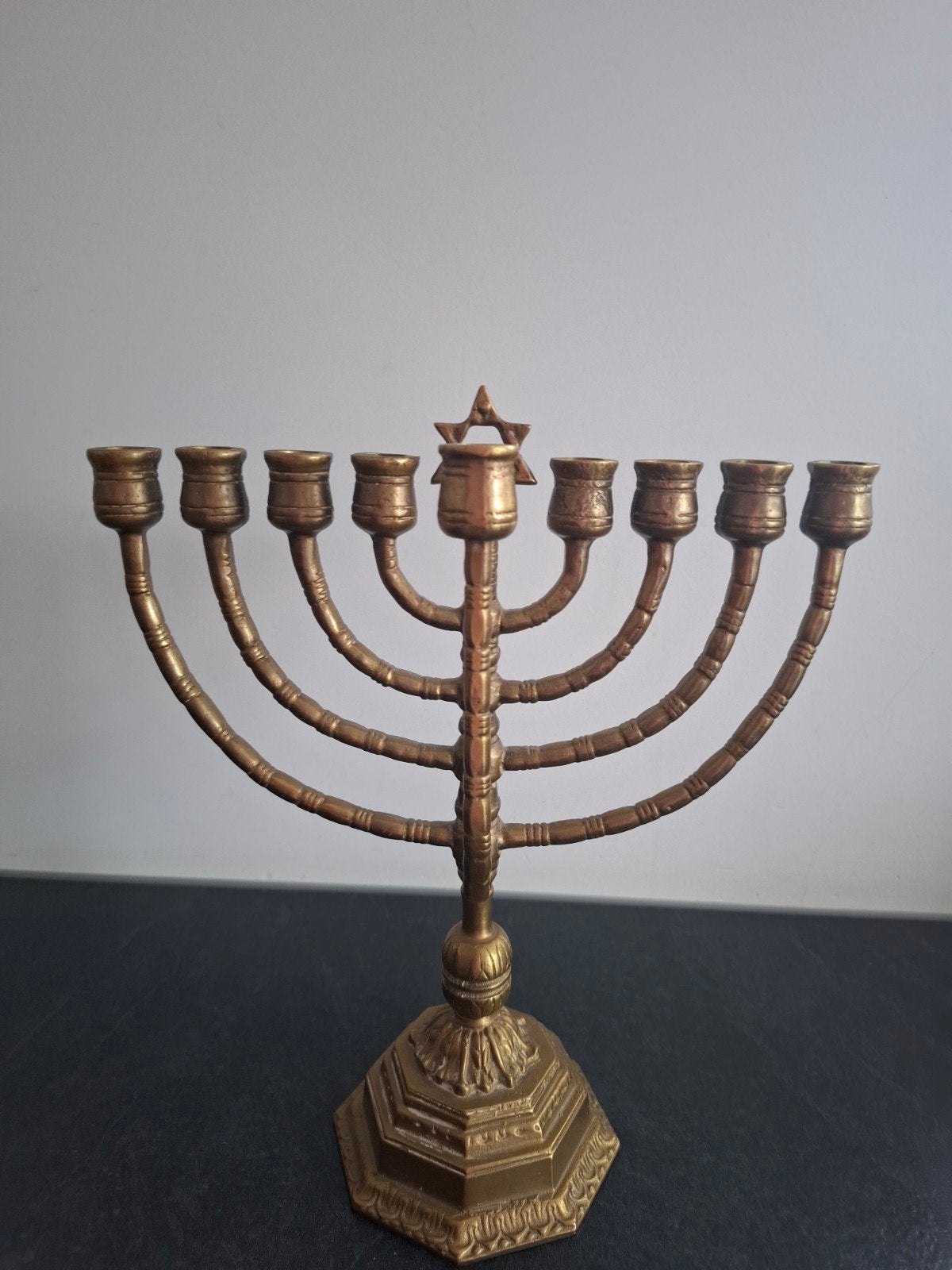 Zeer mooie Chanoeka Davidster, fraai versierd, Antiek en Kunst, Ophalen of Verzenden