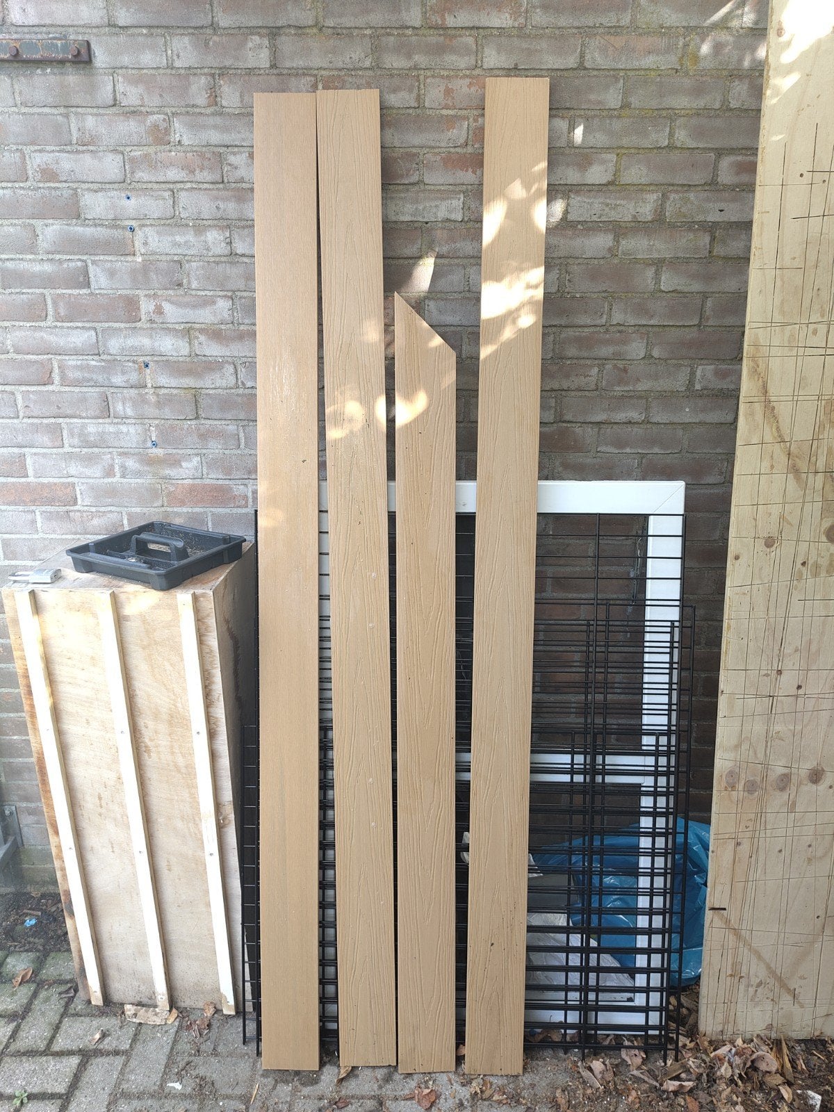 composiet purashield 4 planken ongeveer 8m, Ophalen