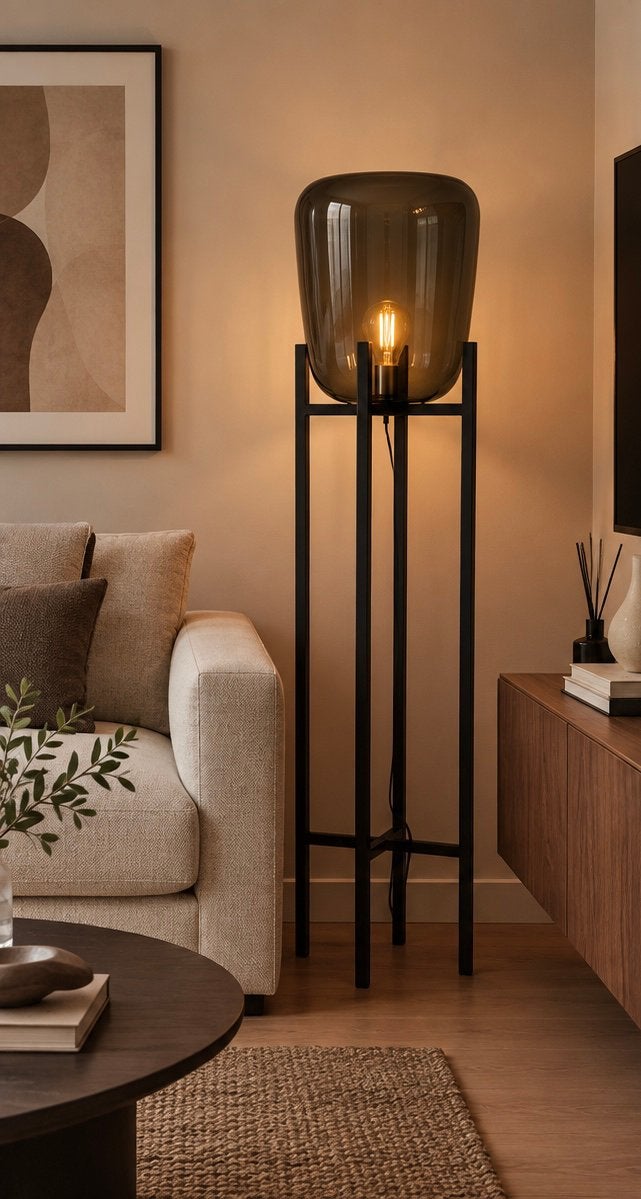 prachtige ETH Ben lamp, Ophalen, 100 tot 150 cm, E27 (groot), Zo goed als nieuw