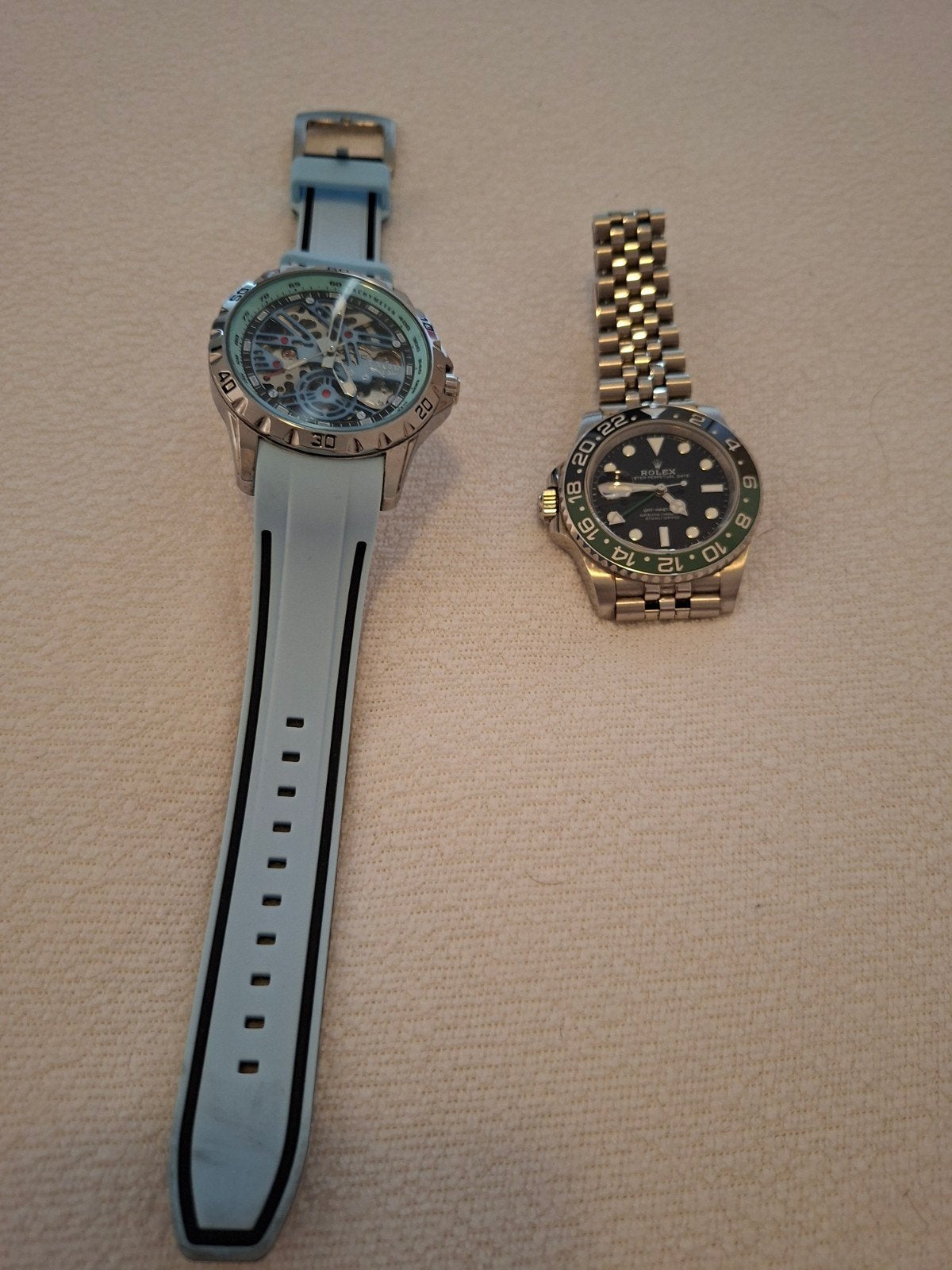 2 horloges te koop, Ophalen of Verzenden, Overige merken
