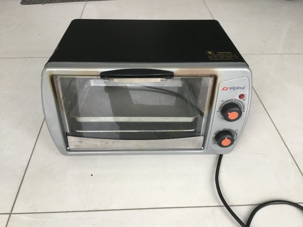 Alpina Mini-oven 10 liter - Compact en Handig, Minder dan 45 cm, Minder dan 45 cm, Ophalen of Verzenden, Vrijstaand