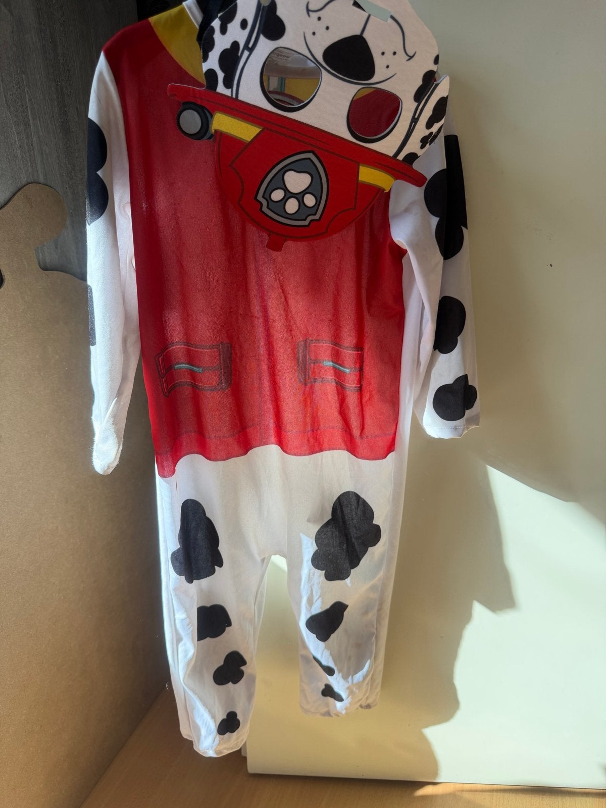 Paw Patrol Marshall kostuum maat 86/92, Ophalen of Verzenden, Zo goed als nieuw, 104 of kleiner, Jongen of Meisje